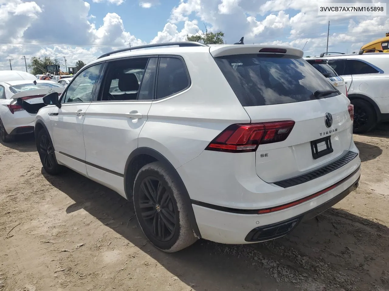 2022 Volkswagen Tiguan Se R-Line Black VIN: 3VVCB7AX7NM165898 Lot: 74624304