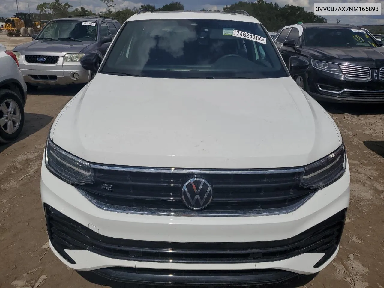 2022 Volkswagen Tiguan Se R-Line Black VIN: 3VVCB7AX7NM165898 Lot: 74624304