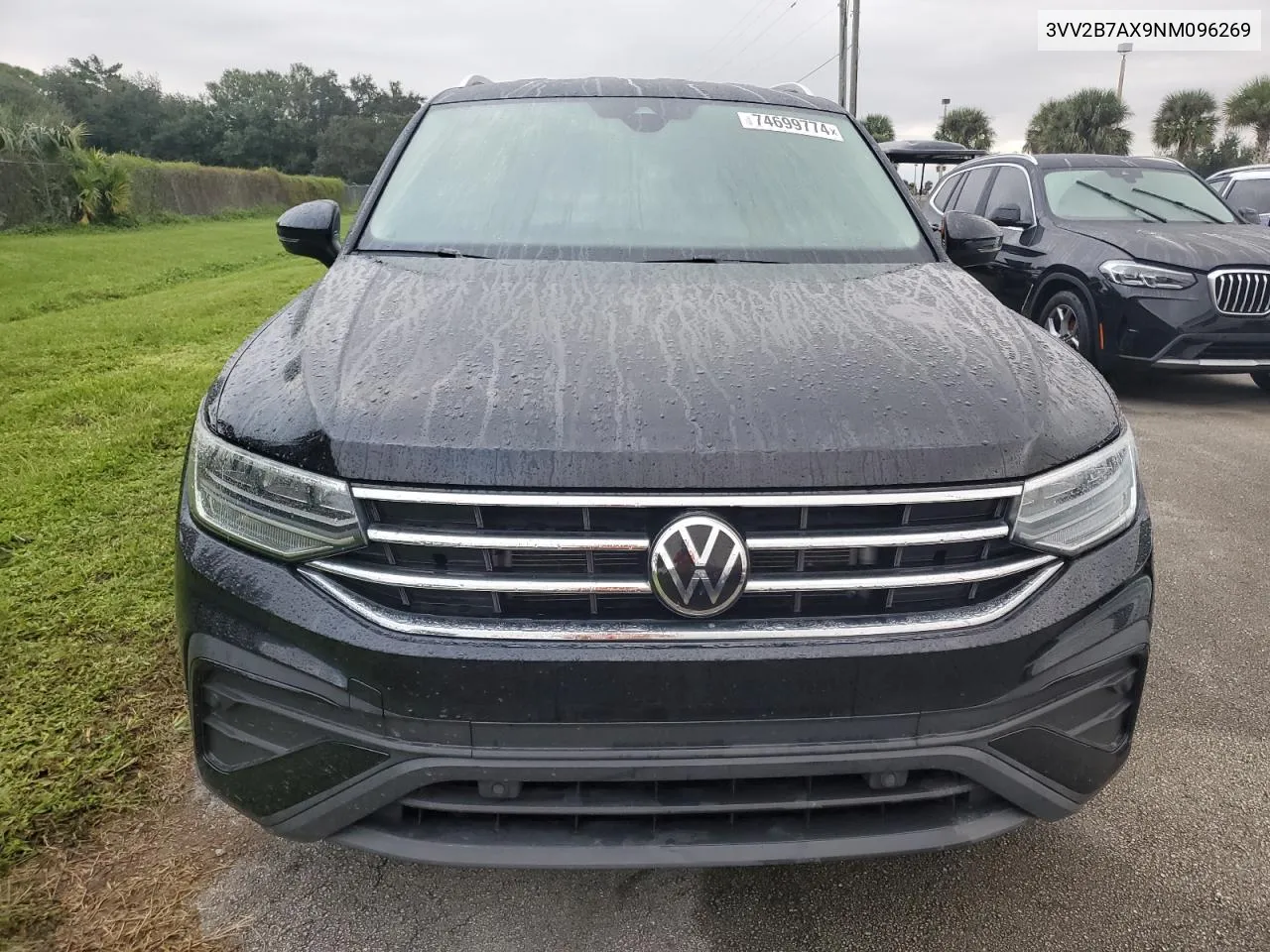 2022 Volkswagen Tiguan Se VIN: 3VV2B7AX9NM096269 Lot: 74699774