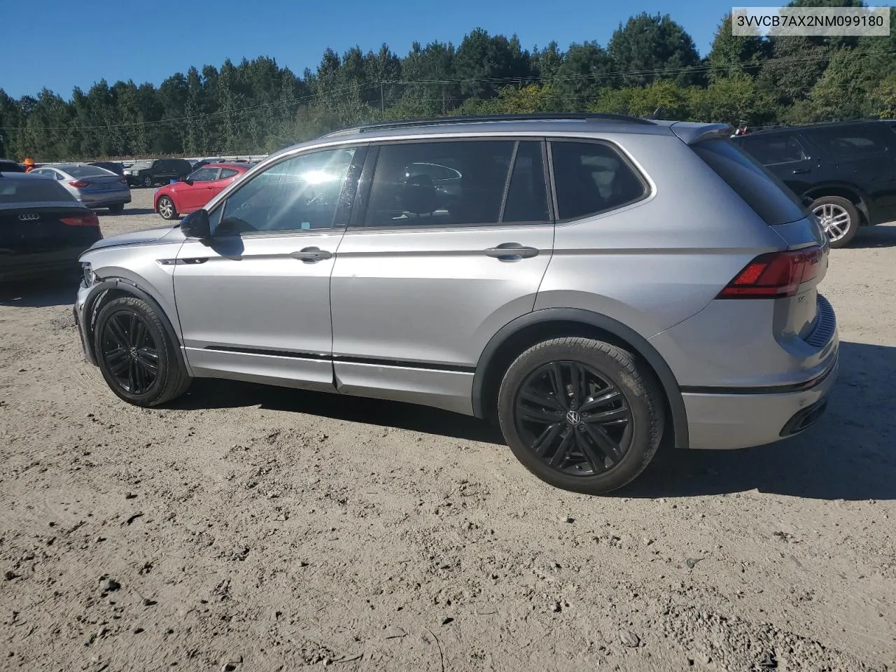 2022 Volkswagen Tiguan Se R-Line Black VIN: 3VVCB7AX2NM099180 Lot: 75545404