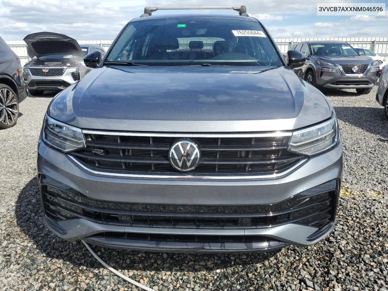 2022 Volkswagen Tiguan Se R-Line Black VIN: 3VVCB7AXXNM046596 Lot: 76255044