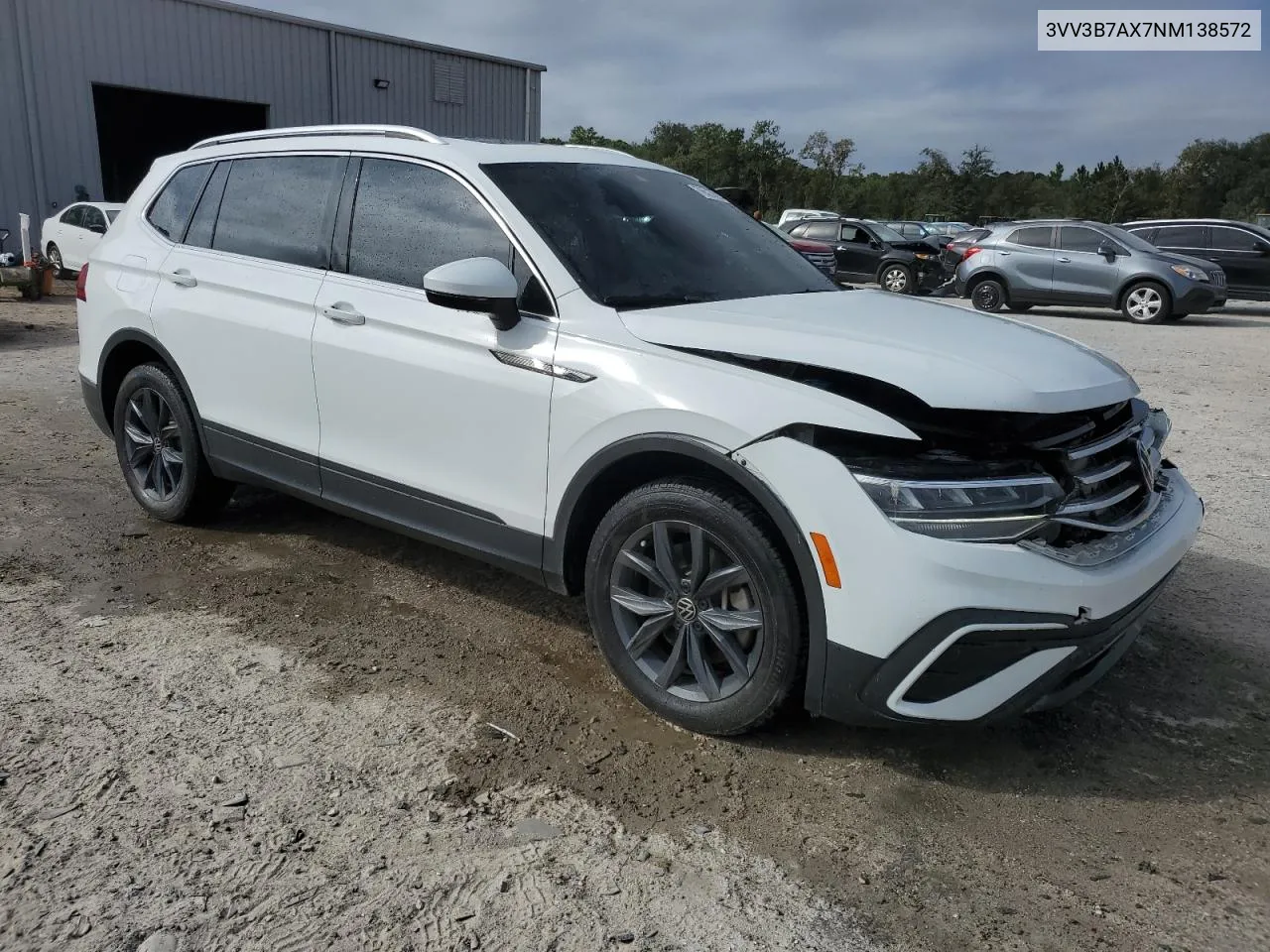 2022 Volkswagen Tiguan Se VIN: 3VV3B7AX7NM138572 Lot: 76527624