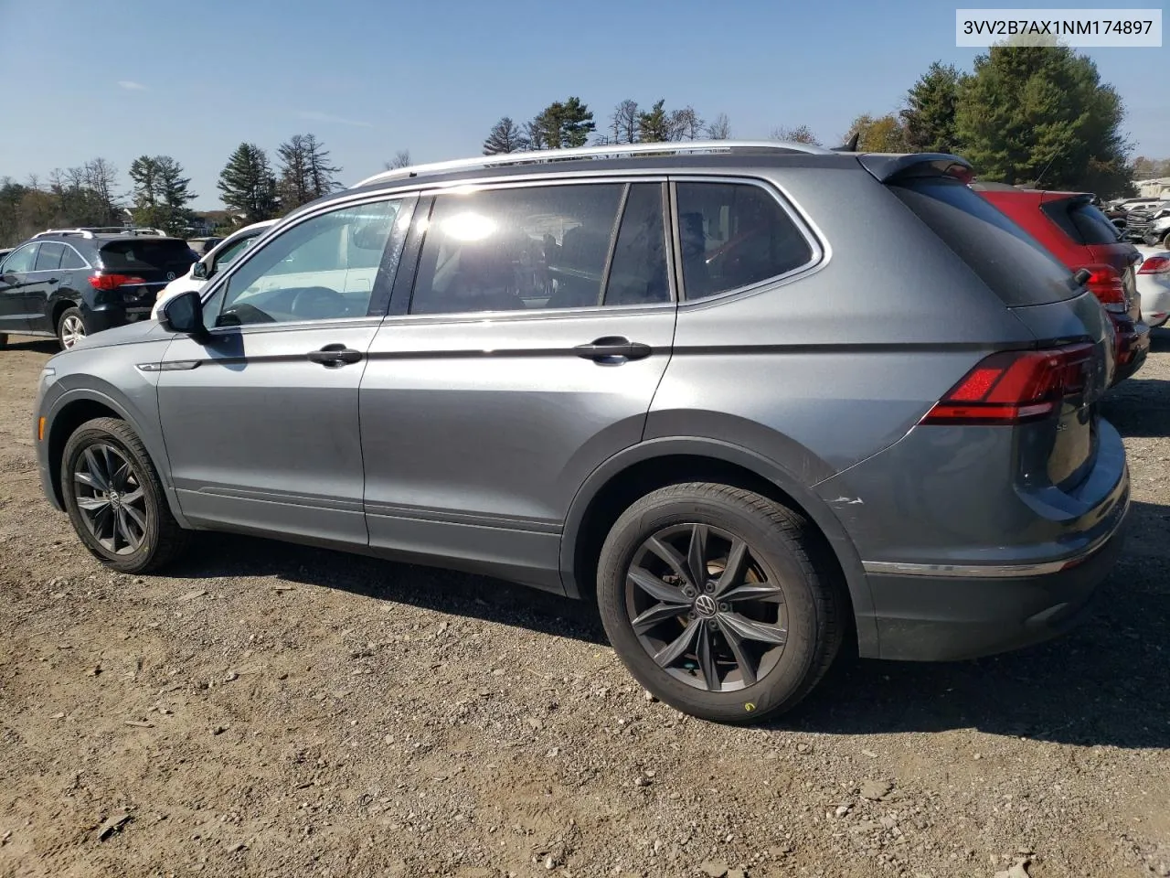 2022 Volkswagen Tiguan Se VIN: 3VV2B7AX1NM174897 Lot: 76669104