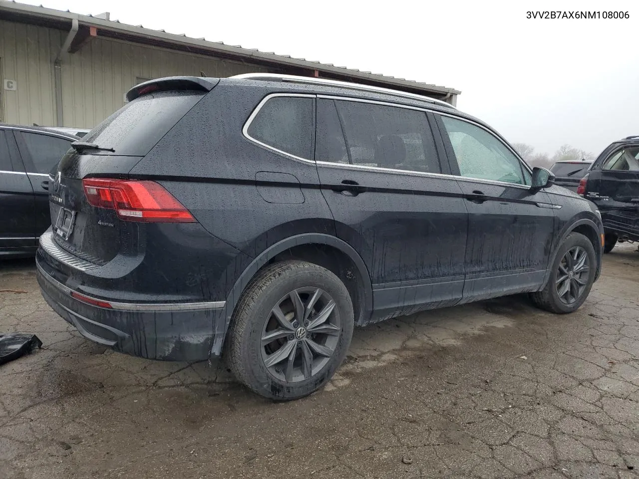 2022 Volkswagen Tiguan Se VIN: 3VV2B7AX6NM108006 Lot: 81159264