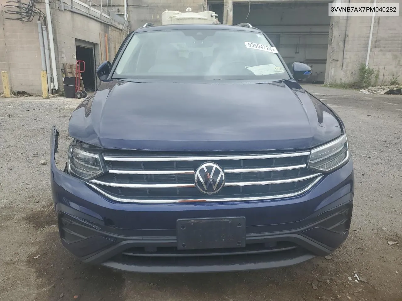 2023 Volkswagen Tiguan Se VIN: 3VVNB7AX7PM040282 Lot: 53804724