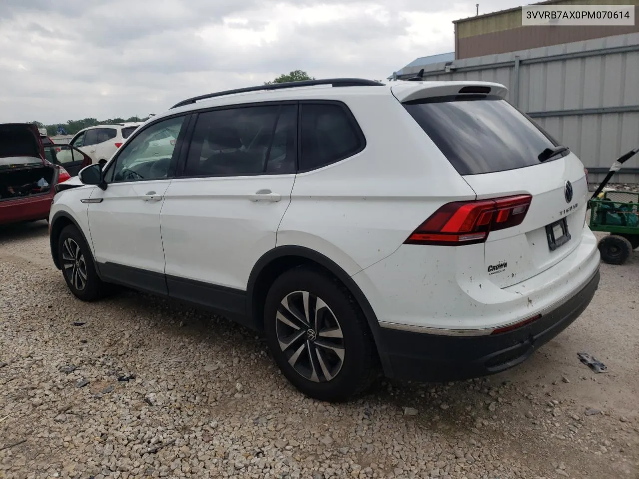 2023 Volkswagen Tiguan S VIN: 3VVRB7AX0PM070614 Lot: 55548814