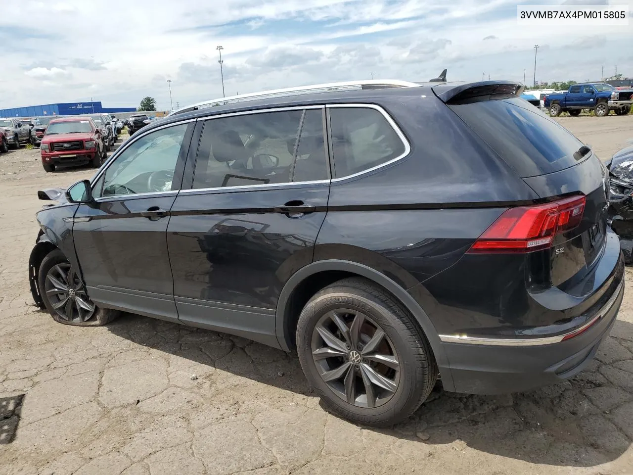 2023 Volkswagen Tiguan Se VIN: 3VVMB7AX4PM015805 Lot: 59706644