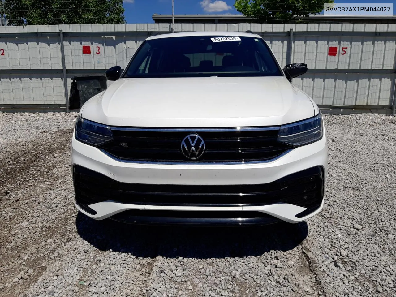 2023 Volkswagen Tiguan Se R-Line Black VIN: 3VVCB7AX1PM044027 Lot: 60732034