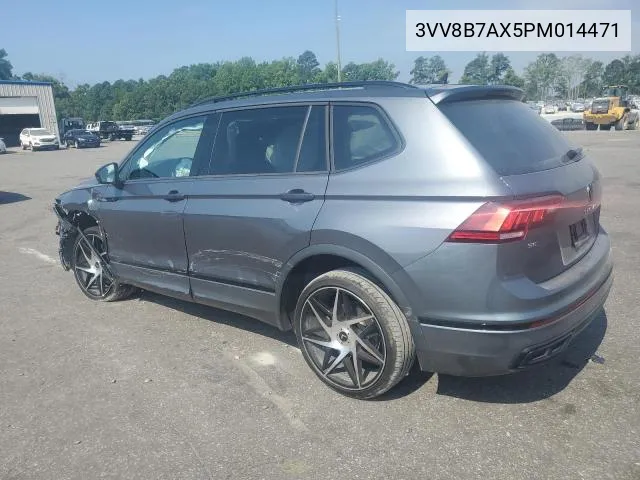 2023 Volkswagen Tiguan Se R-Line Black VIN: 3VV8B7AX5PM014471 Lot: 62443634