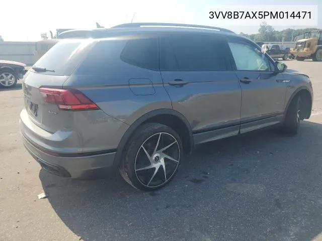 2023 Volkswagen Tiguan Se R-Line Black VIN: 3VV8B7AX5PM014471 Lot: 62443634