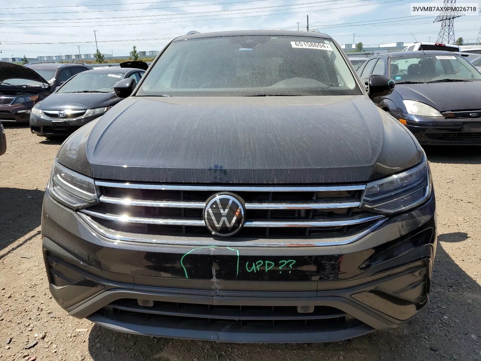 3VVMB7AX9PM026718 2023 Volkswagen Tiguan Se