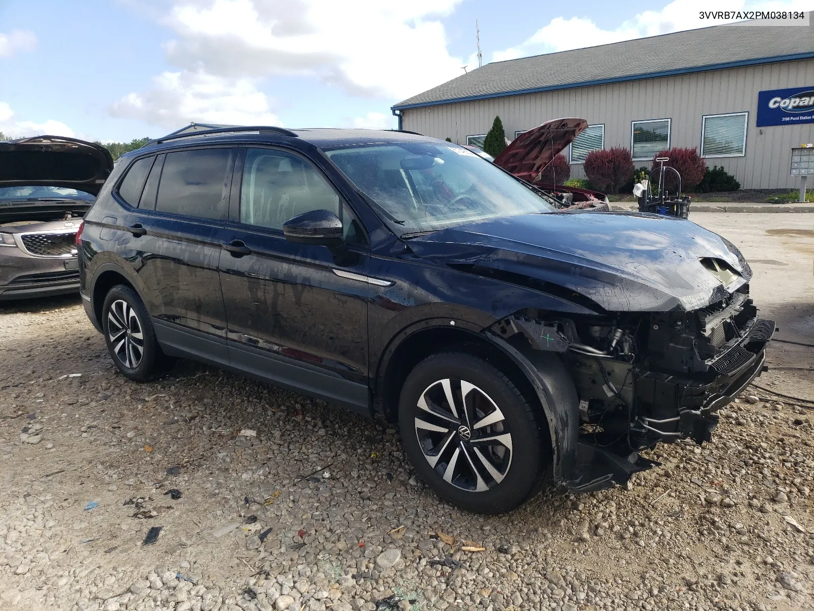 2023 Volkswagen Tiguan S VIN: 3VVRB7AX2PM038134 Lot: 67342934