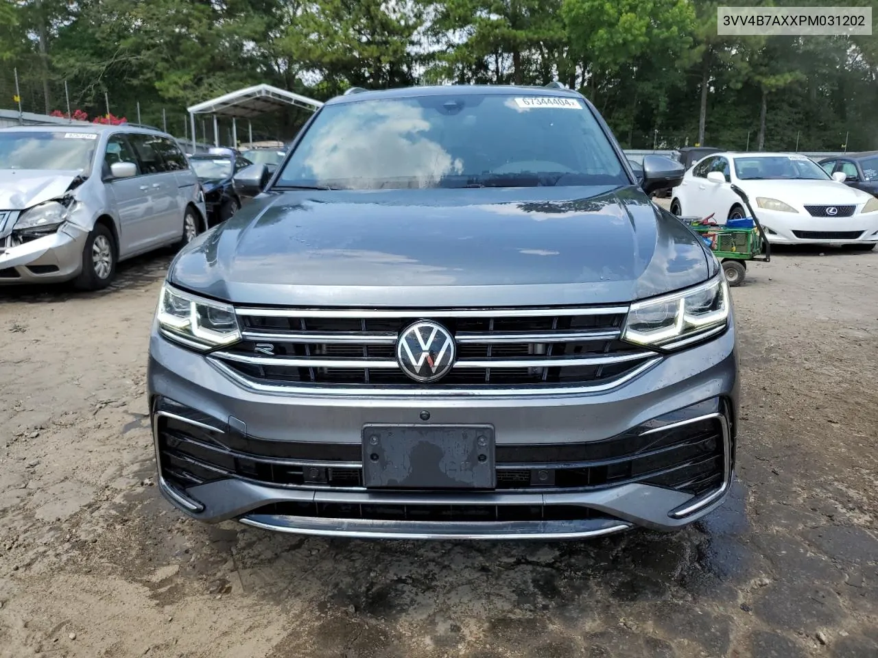 2023 Volkswagen Tiguan Sel R-Line Black VIN: 3VV4B7AXXPM031202 Lot: 67344404