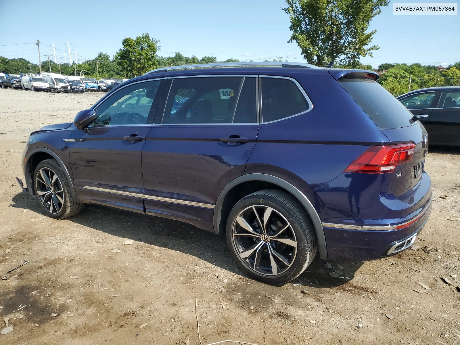 2023 Volkswagen Tiguan Sel R-Line Black VIN: 3VV4B7AX1PM057364 Lot: 67997334