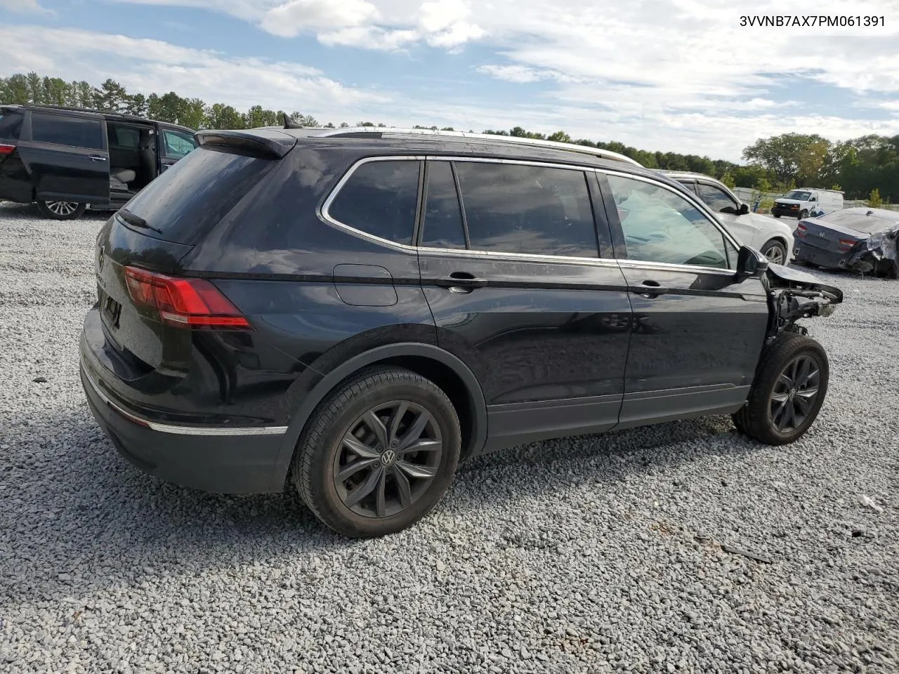 2023 Volkswagen Tiguan Se VIN: 3VVNB7AX7PM061391 Lot: 70058394