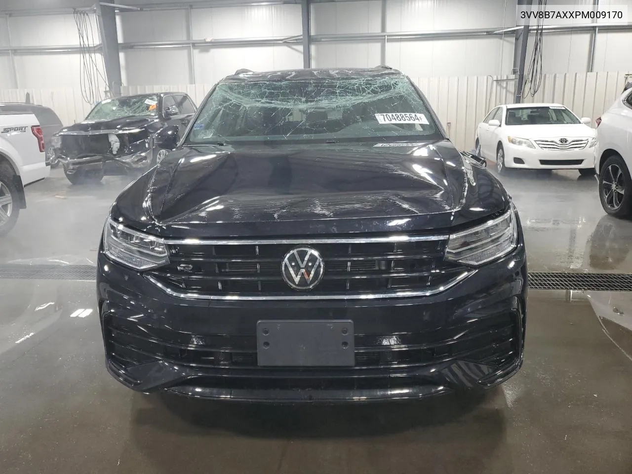 2023 Volkswagen Tiguan Se R-Line Black VIN: 3VV8B7AXXPM009170 Lot: 70488564