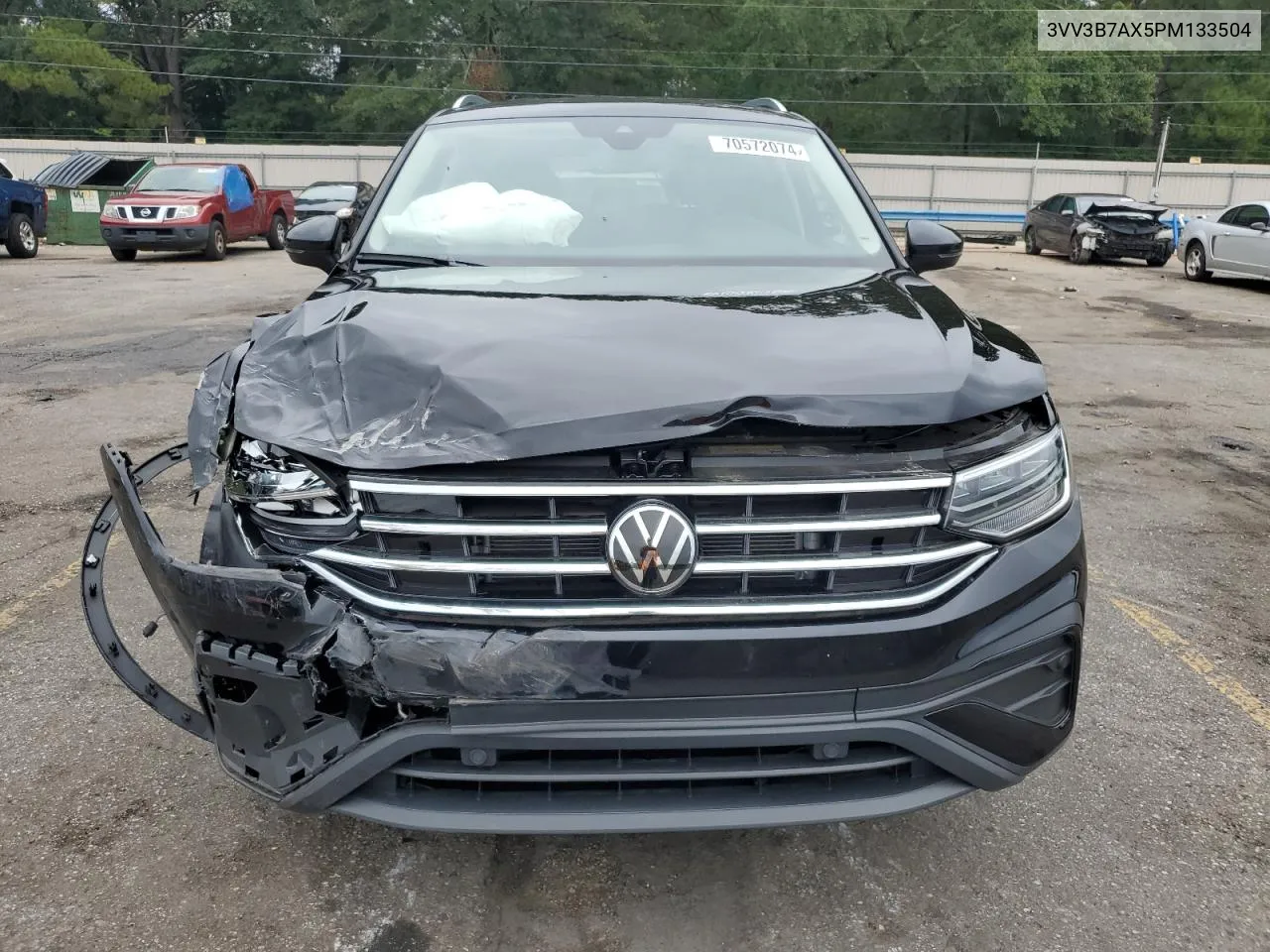 2023 Volkswagen Tiguan Se VIN: 3VV3B7AX5PM133504 Lot: 70572074