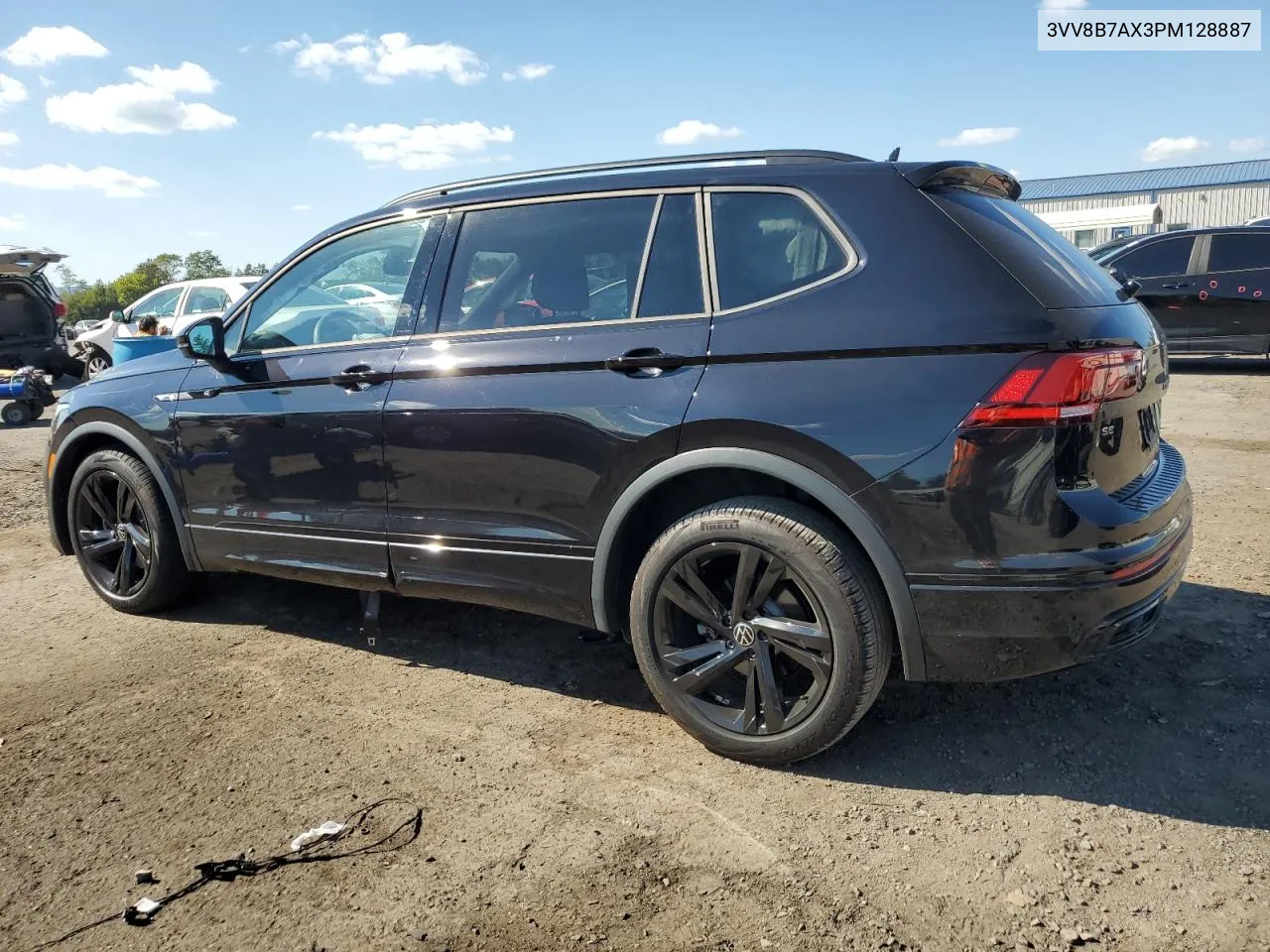 2023 Volkswagen Tiguan Se R-Line Black VIN: 3VV8B7AX3PM128887 Lot: 71029074