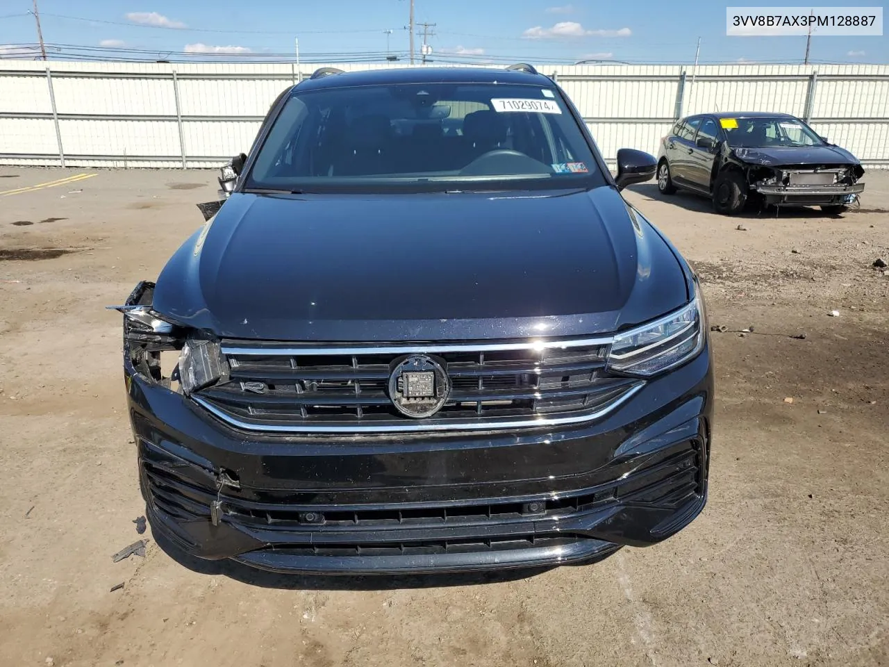 2023 Volkswagen Tiguan Se R-Line Black VIN: 3VV8B7AX3PM128887 Lot: 71029074