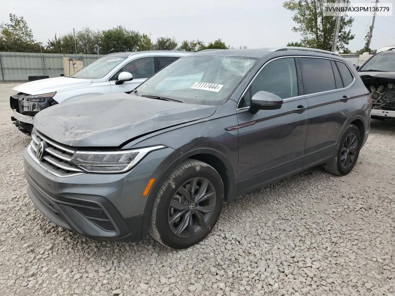 3VVNB7AX3PM136779 2023 Volkswagen Tiguan Se