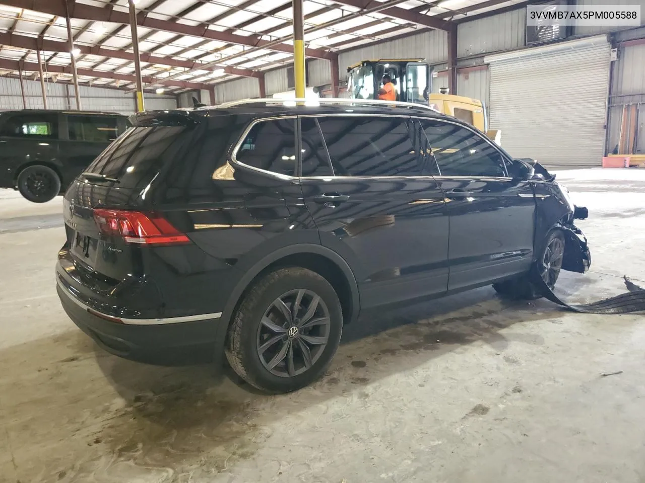 2023 Volkswagen Tiguan Se VIN: 3VVMB7AX5PM005588 Lot: 71130794