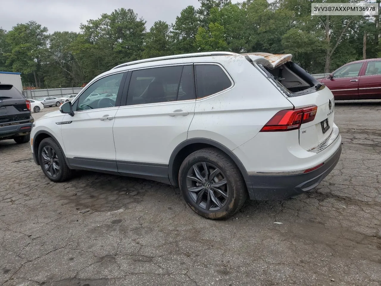 3VV3B7AXXPM136978 2023 Volkswagen Tiguan Se