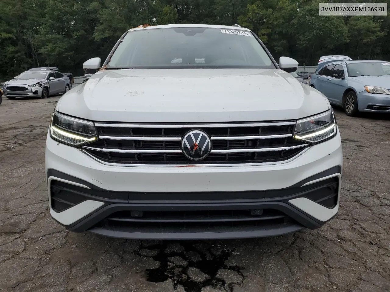 3VV3B7AXXPM136978 2023 Volkswagen Tiguan Se