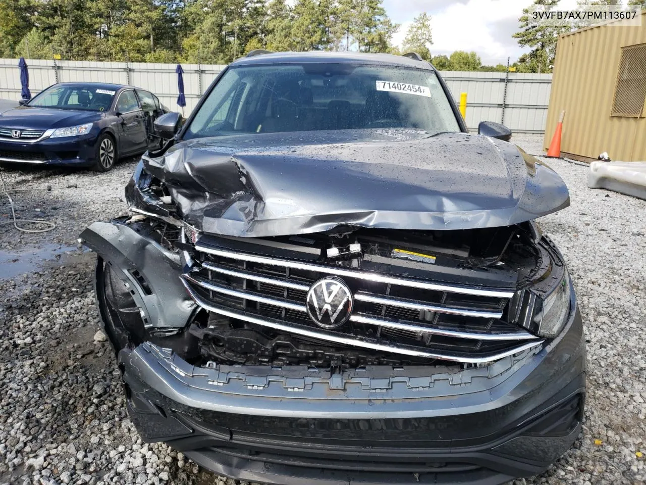 2023 Volkswagen Tiguan S VIN: 3VVFB7AX7PM113607 Lot: 71402454