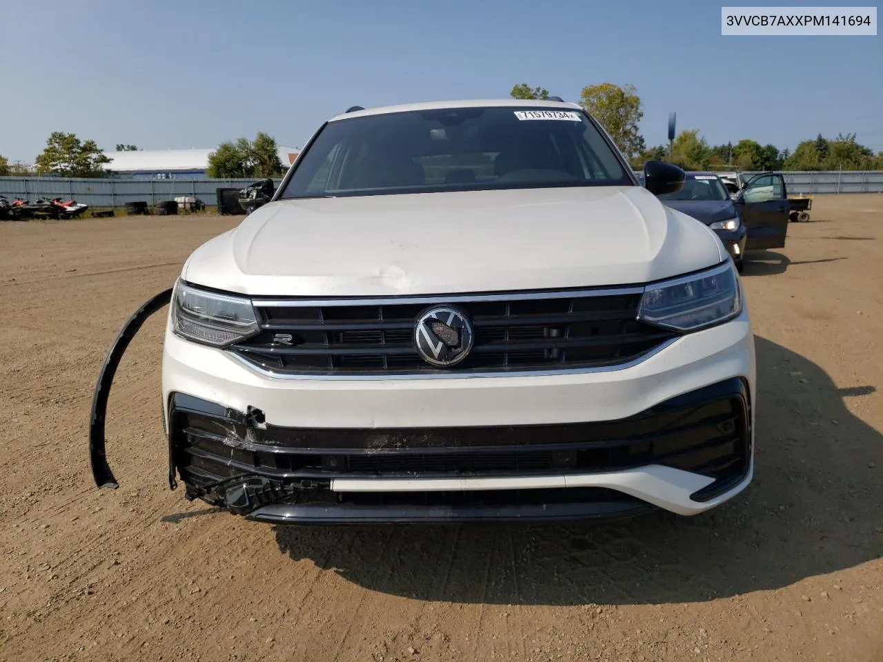 2023 Volkswagen Tiguan Se R-Line Black VIN: 3VVCB7AXXPM141694 Lot: 71579734