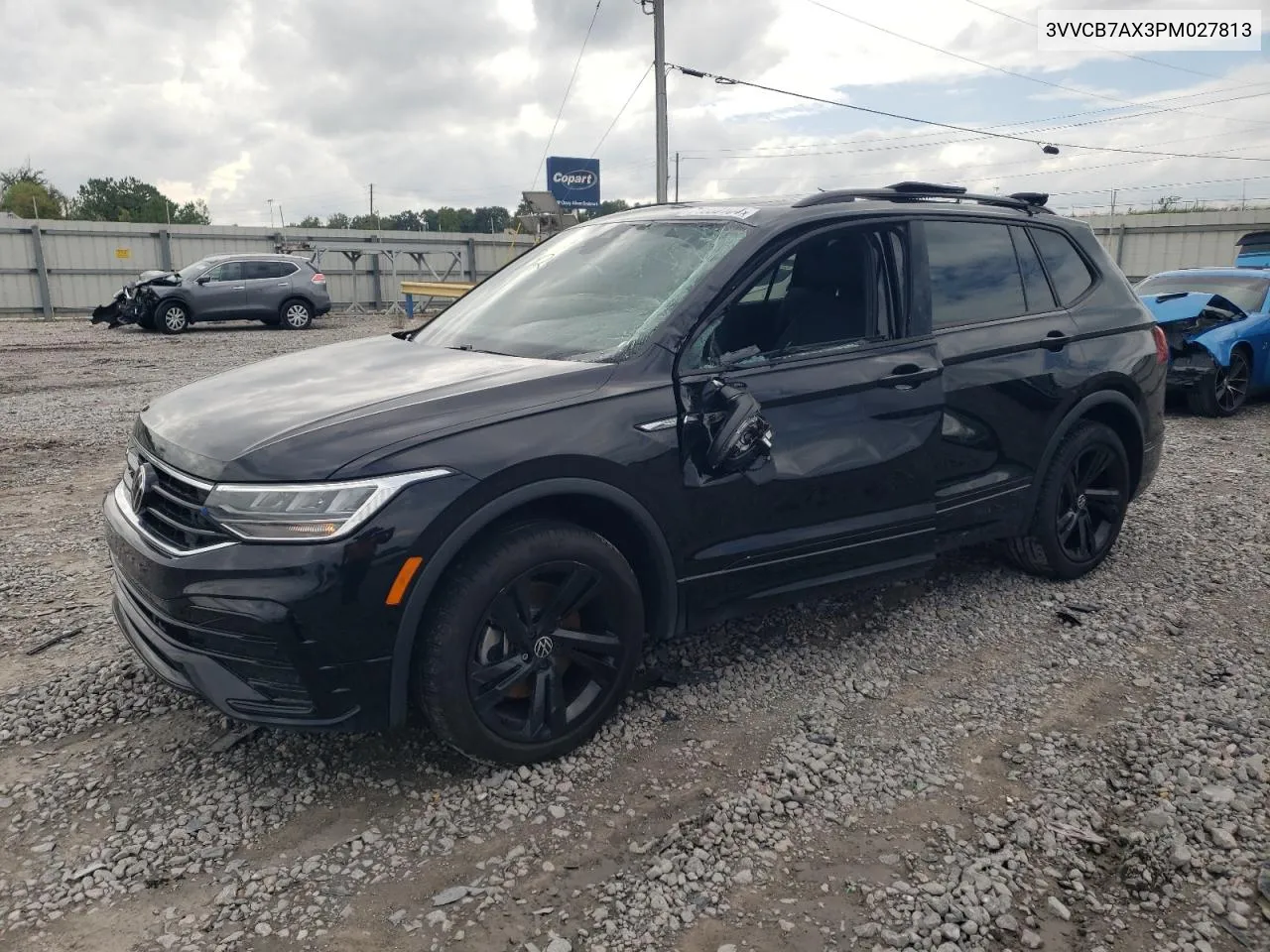 2023 Volkswagen Tiguan Se R-Line Black VIN: 3VVCB7AX3PM027813 Lot: 71680104