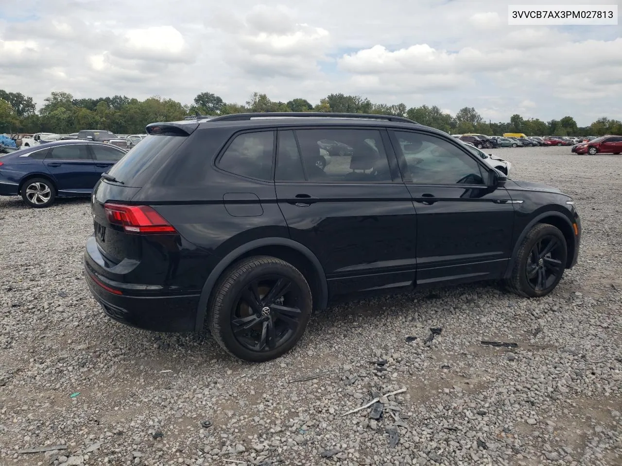 2023 Volkswagen Tiguan Se R-Line Black VIN: 3VVCB7AX3PM027813 Lot: 71680104