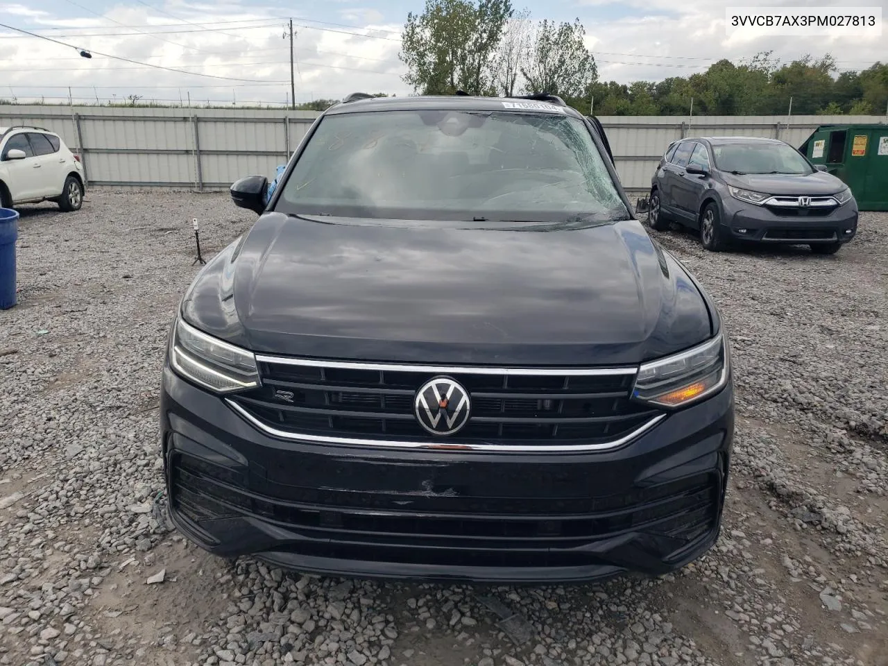 3VVCB7AX3PM027813 2023 Volkswagen Tiguan Se R-Line Black