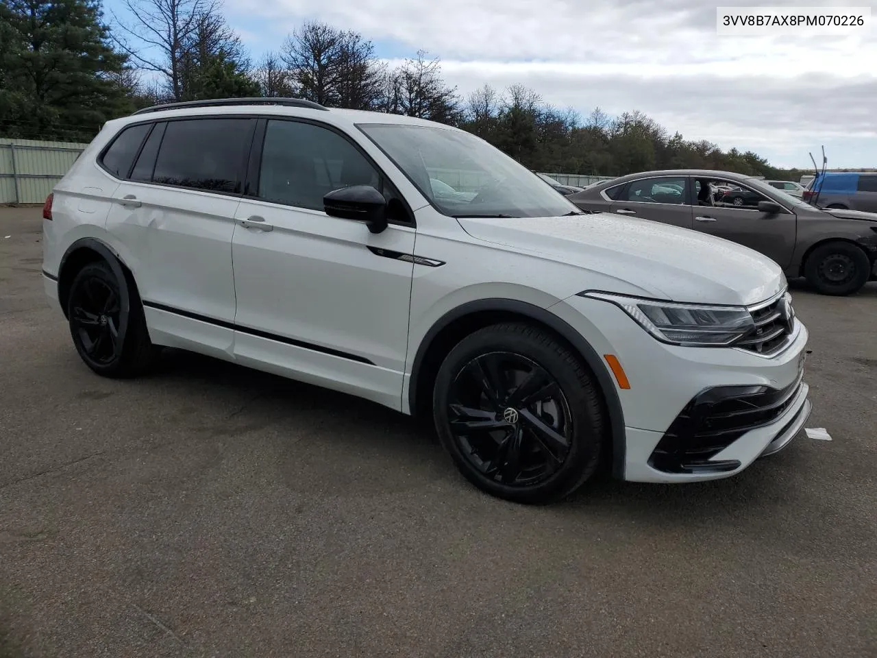 2023 Volkswagen Tiguan Se R-Line Black VIN: 3VV8B7AX8PM070226 Lot: 72408444