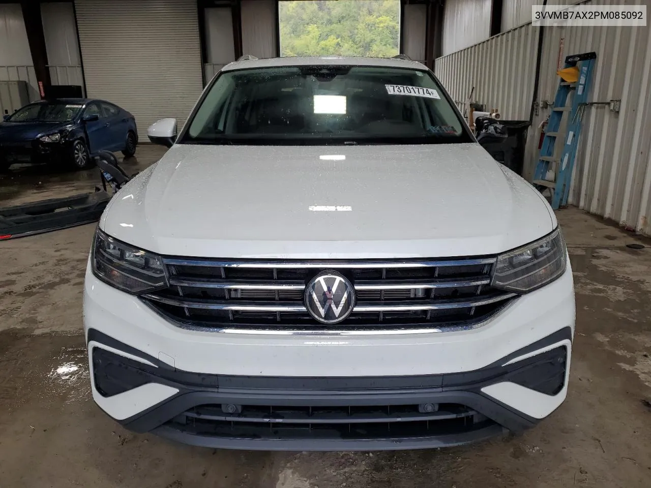 2023 Volkswagen Tiguan Se VIN: 3VVMB7AX2PM085092 Lot: 73701774