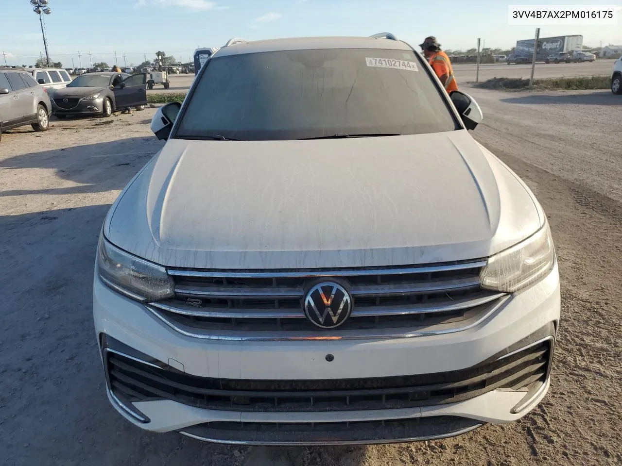 2023 Volkswagen Tiguan Sel R-Line Black VIN: 3VV4B7AX2PM016175 Lot: 74102744