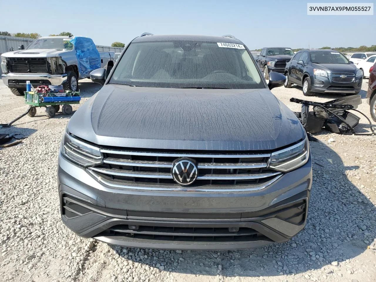 2023 Volkswagen Tiguan Se VIN: 3VVNB7AX9PM055527 Lot: 74603214