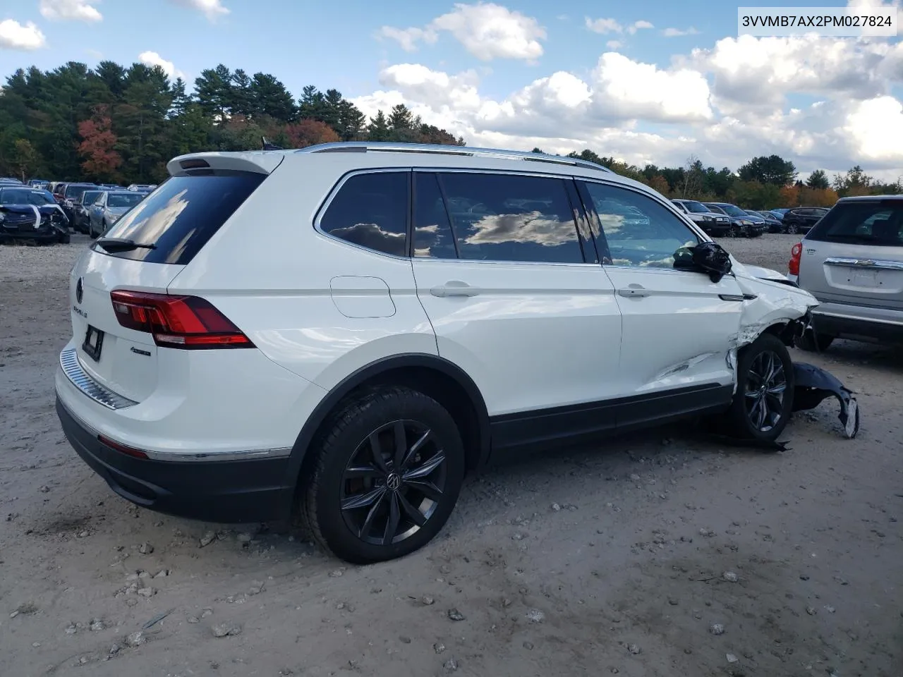 2023 Volkswagen Tiguan Se VIN: 3VVMB7AX2PM027824 Lot: 74999924