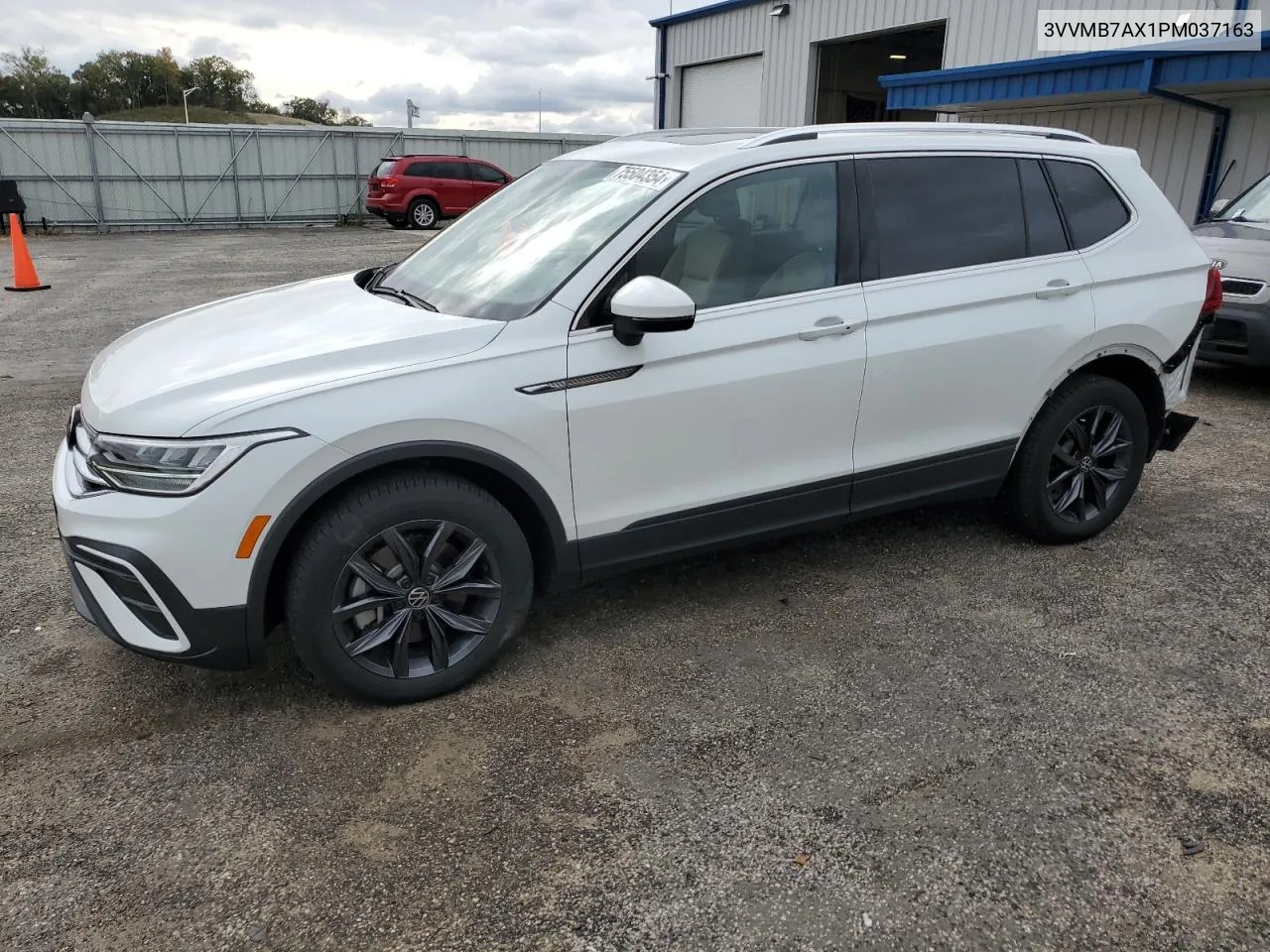 2023 Volkswagen Tiguan Se VIN: 3VVMB7AX1PM037163 Lot: 75504354