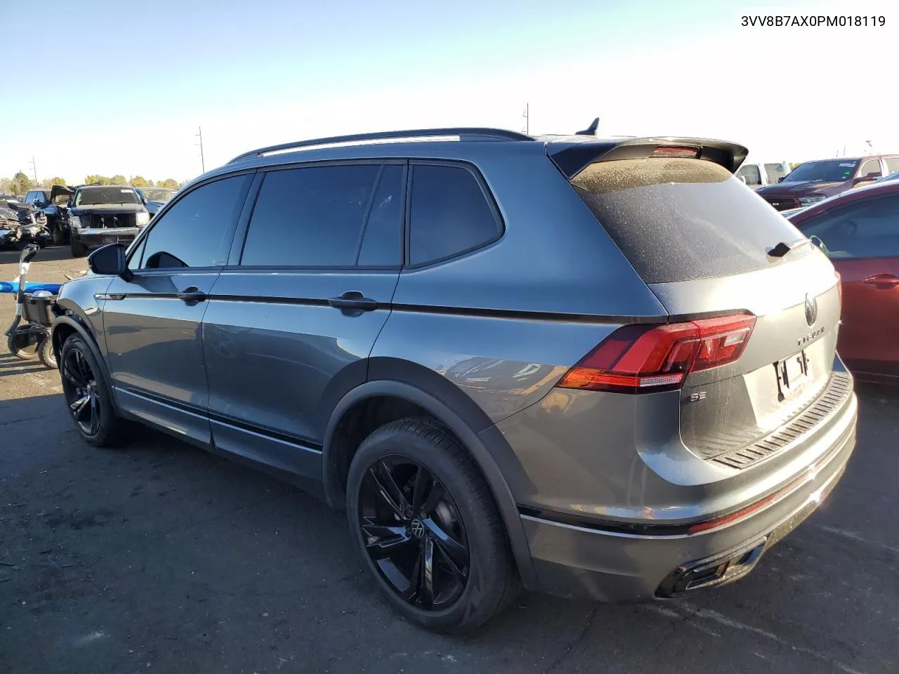 2023 Volkswagen Tiguan Se R-Line Black VIN: 3VV8B7AX0PM018119 Lot: 77175744