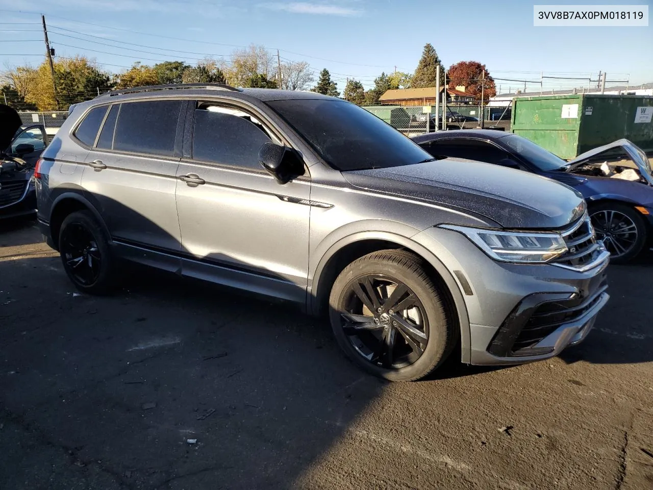 2023 Volkswagen Tiguan Se R-Line Black VIN: 3VV8B7AX0PM018119 Lot: 77175744