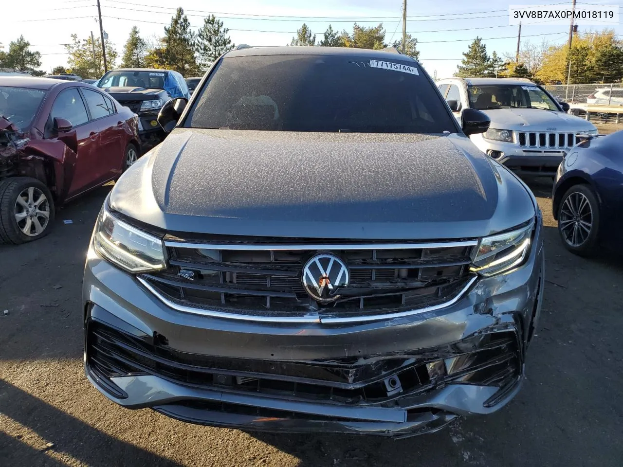 2023 Volkswagen Tiguan Se R-Line Black VIN: 3VV8B7AX0PM018119 Lot: 77175744