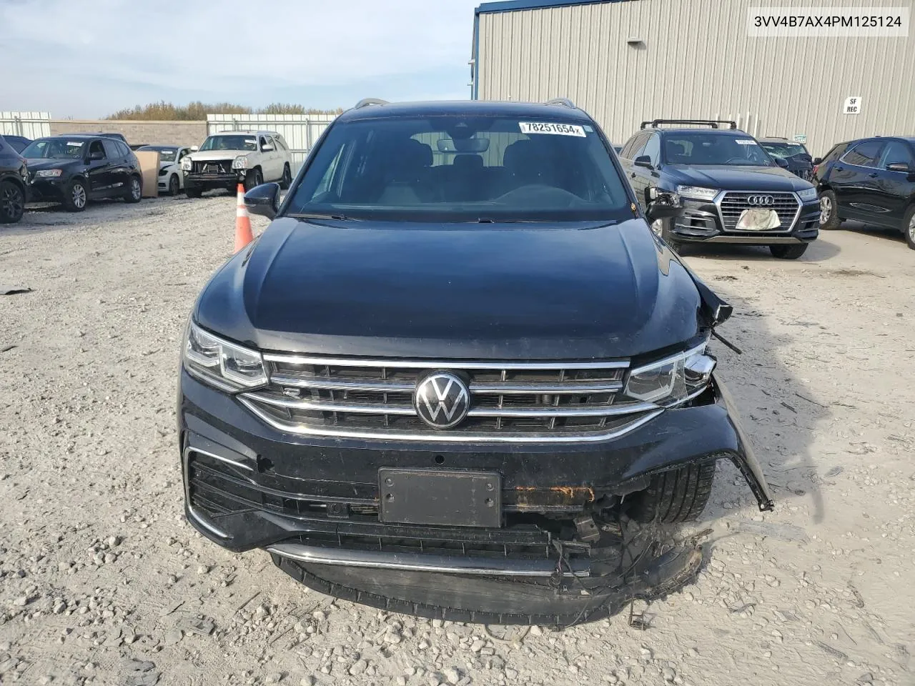 2023 Volkswagen Tiguan Sel R-Line Black VIN: 3VV4B7AX4PM125124 Lot: 78251654