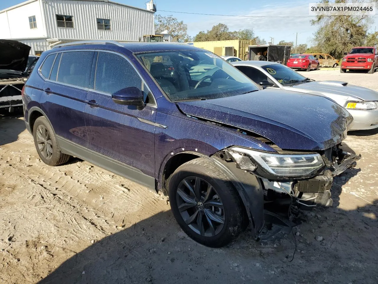 2023 Volkswagen Tiguan Se VIN: 3VVNB7AX1PM024465 Lot: 78618404