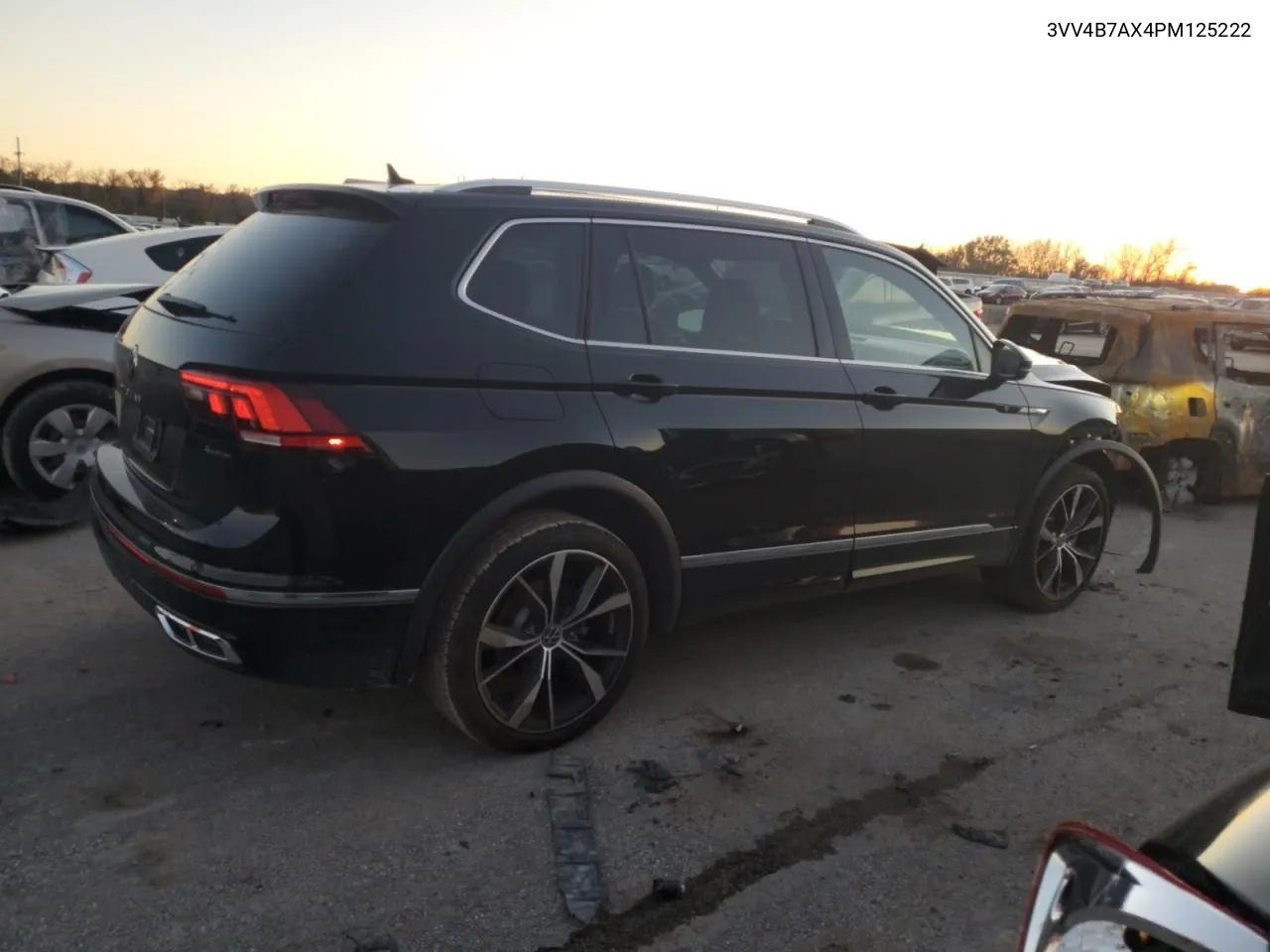 2023 Volkswagen Tiguan Sel R-Line Black VIN: 3VV4B7AX4PM125222 Lot: 79661984