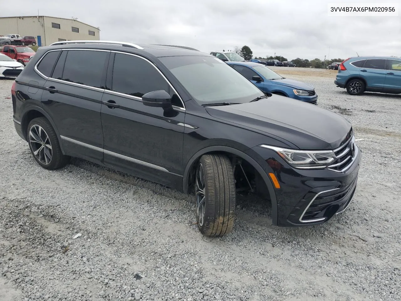 2023 Volkswagen Tiguan Sel R-Line Black VIN: 3VV4B7AX6PM020956 Lot: 79680384