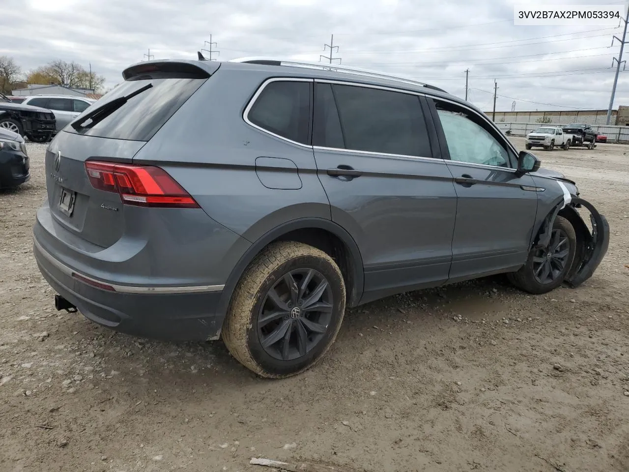 2023 Volkswagen Tiguan Se VIN: 3VV2B7AX2PM053394 Lot: 80225344