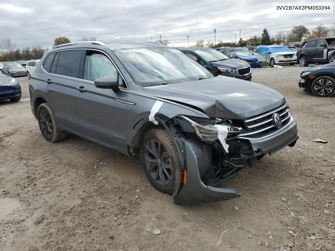 2023 Volkswagen Tiguan Se VIN: 3VV2B7AX2PM053394 Lot: 80225344