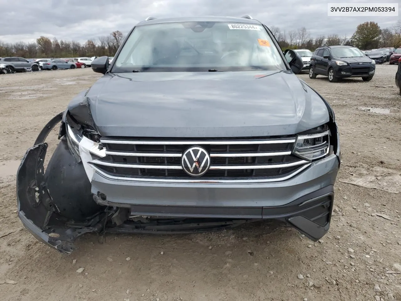 2023 Volkswagen Tiguan Se VIN: 3VV2B7AX2PM053394 Lot: 80225344