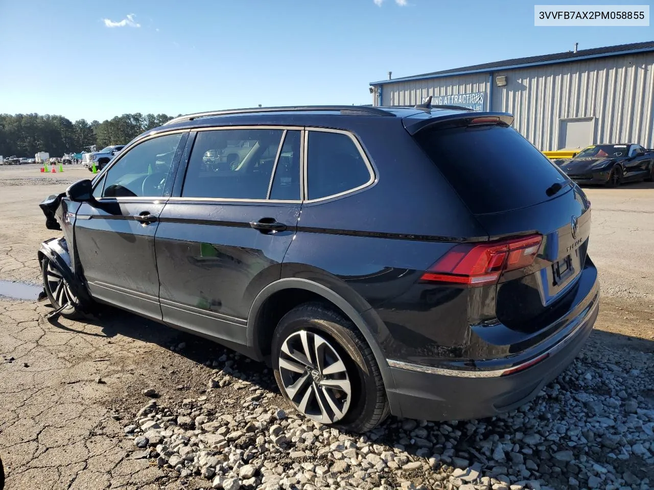 2023 Volkswagen Tiguan S VIN: 3VVFB7AX2PM058855 Lot: 81181884