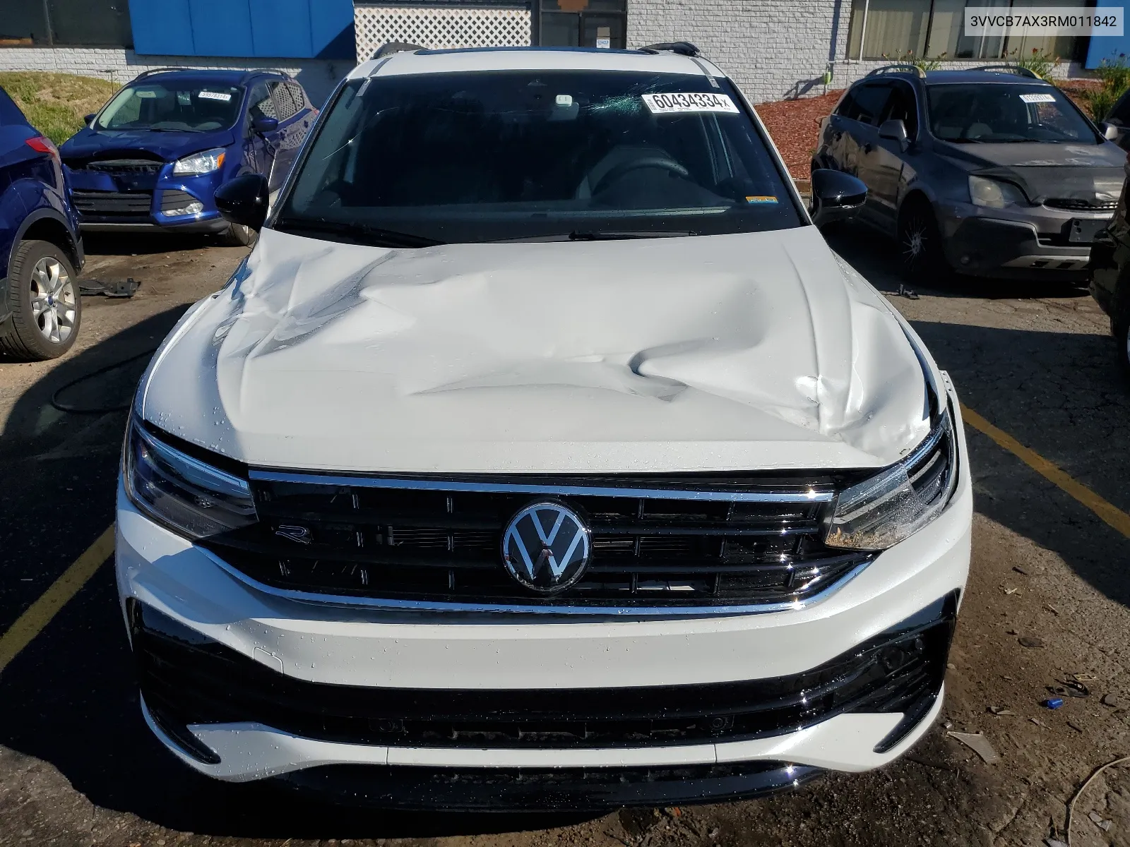 2024 Volkswagen Tiguan Se R-Line Black VIN: 3VVCB7AX3RM011842 Lot: 60434334